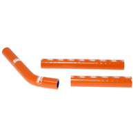 Samco Radiator Hose Kit for KTM 125 SX 2007-2010 >Orange