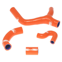 Samco Radiator Hose Kit for KTM 400 EXC-F 2008-2011 >Orange