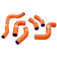 Samco Radiator Hose Kit for KTM 520 EXC-E 1999 >Orange
