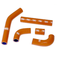 Samco Radiator Hose Kit for KTM 125 EXC 2008-2011 >Orange