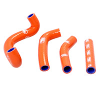 Samco Radiator Hose Kit for KTM 50 SX 2009-2011 >Orange