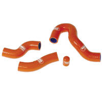 Samco Radiator Hose Kit for KTM 450 EXC-F 2012-2016 >Orange (Thermo Bypass)