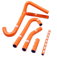 Samco Radiator Hose Kit for KTM 550 XC 1988-1996 >Orange