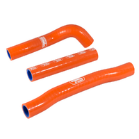 Samco Radiator Hose Kit for KTM 125 XC-W 2017-2019 >Orange (Thermo Bypass)