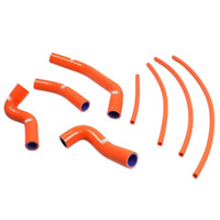 Samco Radiator Hose Kit for KTM 390 RC 2014-2019 >Orange