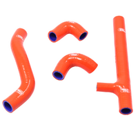 Samco Radiator Hose Kit for KTM 350 EXC-F/Six Days 2017-2019 >Orange