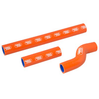 Samco Radiator Hose Kit for KTM 300 XC-W 2017 >Orange (Thermo Bypass)