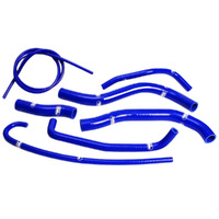 Samco Radiator Hose Kit for Suzuki GSX R 750 SRAD 1996-1999 >Blue