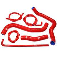 Samco Radiator Hose Kit Red TCSSUZ-24-R