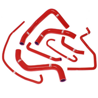 Samco Radiator Hose Kit for Suzuki GSX R 750 2011-2019 >Red