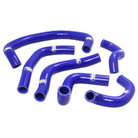 Samco Radiator Hose Kit for Suzuki GSX-R 400 1990-1995 >Blue