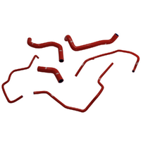 Samco Radiator Hose Kit for Triumph Street Triple 660 2017-2020 >Red