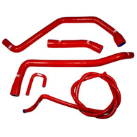Samco Radiator Hose Kit Red TCSTRI-18-R