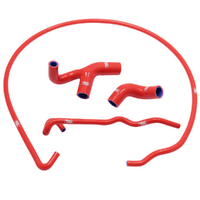 Samco Radiator Hose Kit Red TCSTRI-20-R