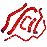 Samco Radiator Hose Kit Red TCSTRI-5-R