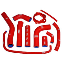 Samco Radiator Hose Kit Red TCSYAM-17-R