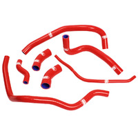 Samco Radiator Hose Kit for Yamaha VMX 1200 V MAX 1985-2007 >Red