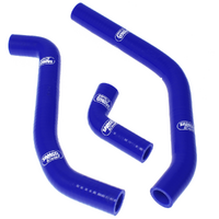 Samco Radiator Hose Kit for Yamaha FZR 400 RR EXUP 1990-1994 >Blue