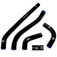 Samco Radiator Hose Kit for Yamaha TZ 250 Reverse Cylinder 1990 >Black