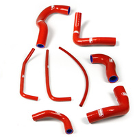 Samco Radiator Hose Kit for Yamaha MT09 2013-2016 >Red