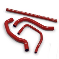 Samco Radiator Hose Kit for Yamaha YZF 750 R (California Model) 1995-1998 >Red