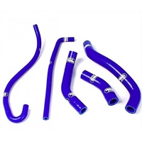 Samco Radiator Hose Kit for Yamaha FJ09 2017-2018 >Blue
