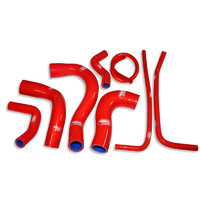 Samco Radiator Hose Kit for Yamaha FJ09 2017-2018 >Red