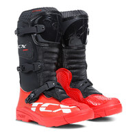 TCX COMP KID Black/Red Boots
