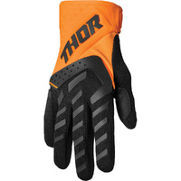 THOR Gloves 2025 Spectrum Orange/Black 