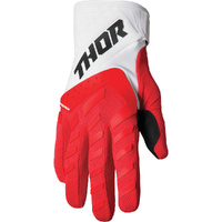 THOR Gloves 2025 Spectrum Red/White Kids 