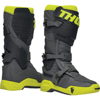 THOR Boots 2026 Radial Grey/FLO Yellow 