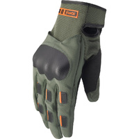 THOR Gloves 2026 Range Army/Orange Offroad 