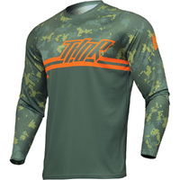 THOR Jersey 2025 Sector Digi Green/Camo Kids 