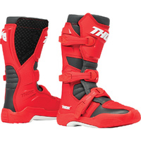 THOR Boots 2026 Blitz XR Red/Charcoal Kids 