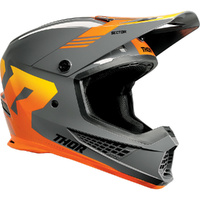 THOR Helmet 2025 Sector 2 Carve Charcoal/Orange 