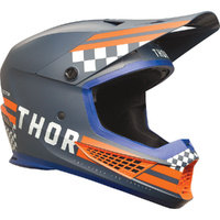 THOR Helmet 2025 Sector 2 Combat Midnight/Orange 