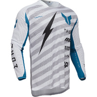 THOR Jersey 2025 Launchmode Raid White/Grey 