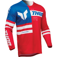 THOR Jersey 2025 Launchmode Patriot Red/White/Blue 