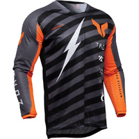 THOR Jersey 2025 Launchmode Air Raid Charcoal/Black 