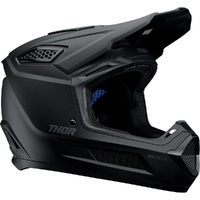THOR Helmet 2026 Fleet Matte Blackout 