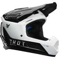 THOR Helmet 2026 Fleet Storm Black/White 