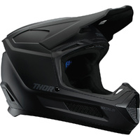 THOR Helmet 2026 Fleet Matte Blackout Kids 