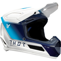 THOR Helmet 2026 Fleet Storm White/Navy Kids 