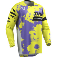 THOR Jersey 2026 Launchmode Bleach Grey/Acid 