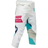 THOR Pants 2026 Launchmode Bleach White/Aqua Kids 
