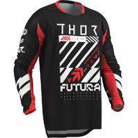 THOR Jersey 2026 Launchmode Futura Black/Red 