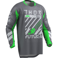 THOR Jersey 2026 Launchmode Futura Charcoal/Green 