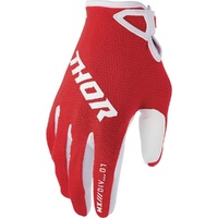 THOR Gloves 2026 Ridemode Static Red Kids 