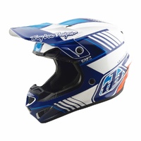 Troy Lee Designs 26.1 SE4 GP Pro Helmet MIPS Segment Blue