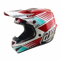 Troy Lee Designs 26.1 SE4 GP Pro Helmet MIPS Segment Red